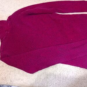 Women's Sweater in Rich Burgundy